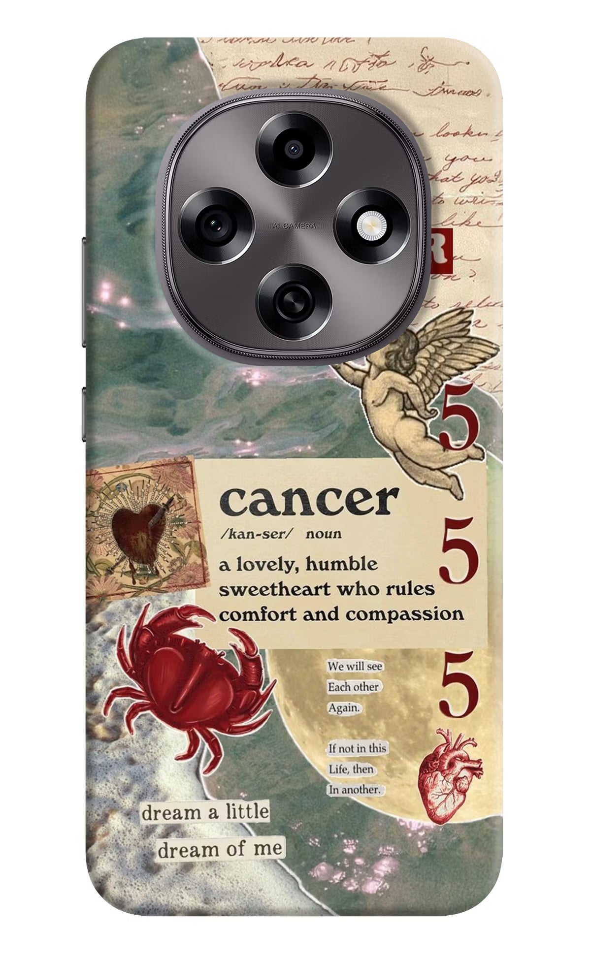 Cancer Zodiac Oppo F31 Pro 5G Back Cover