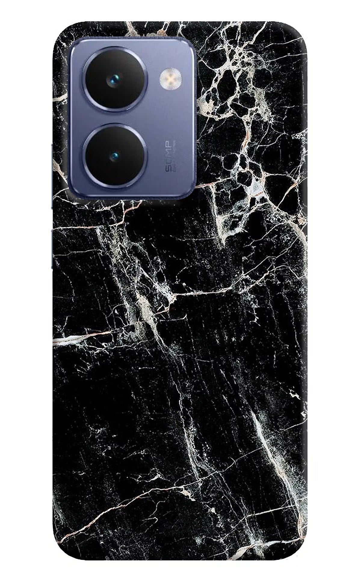Black Marble Texture Realme P3 Ultra 5G Back Cover