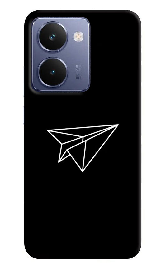 Paper Plane White Realme P3 Ultra 5G Back Cover