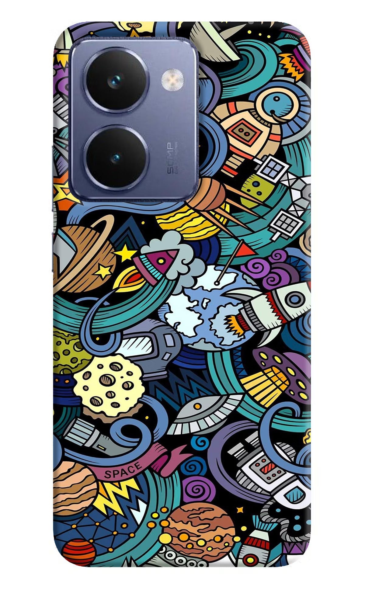 Space Abstract Realme P3 Ultra 5G Back Cover