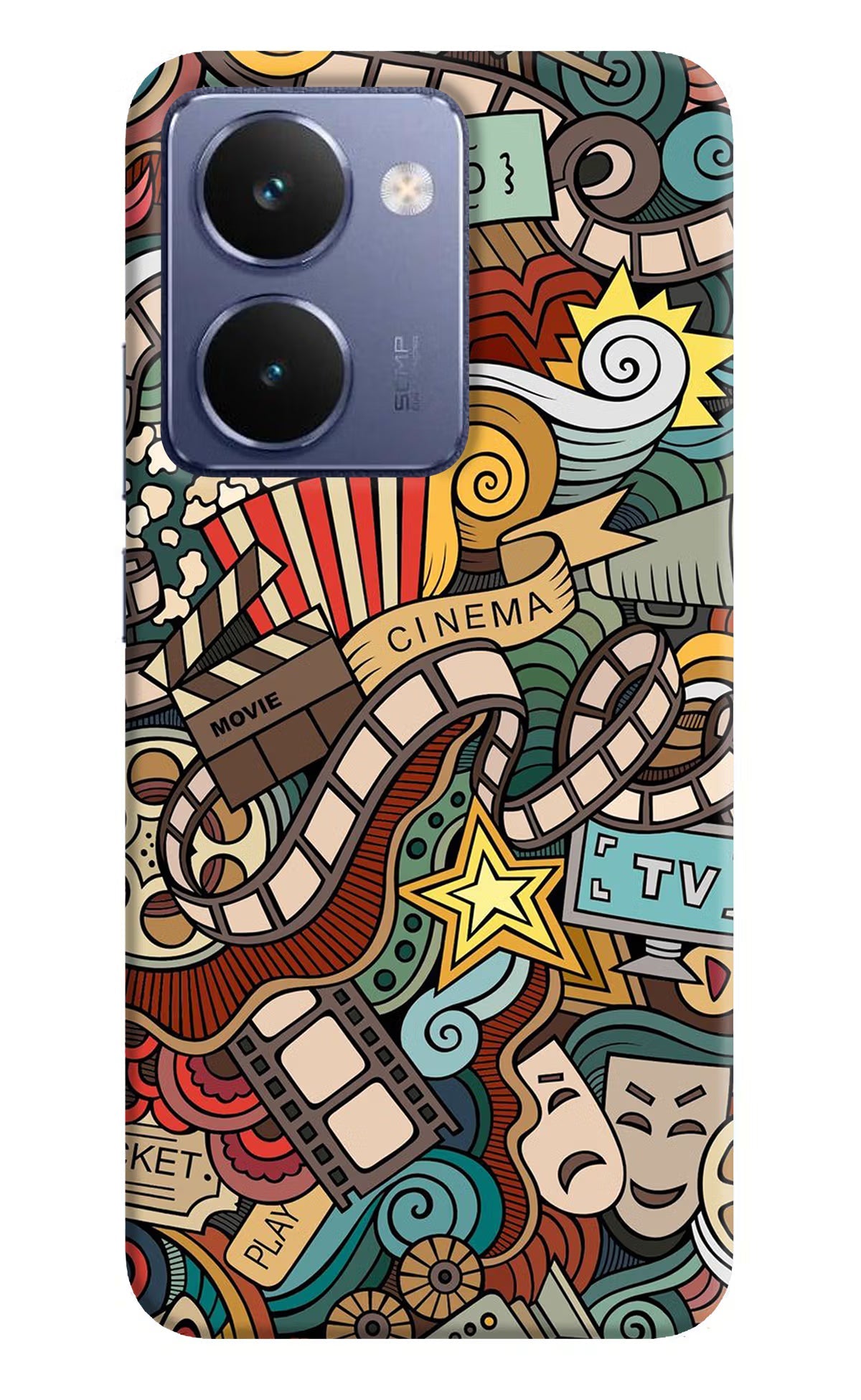 Cinema Abstract Realme P3 Ultra 5G Back Cover
