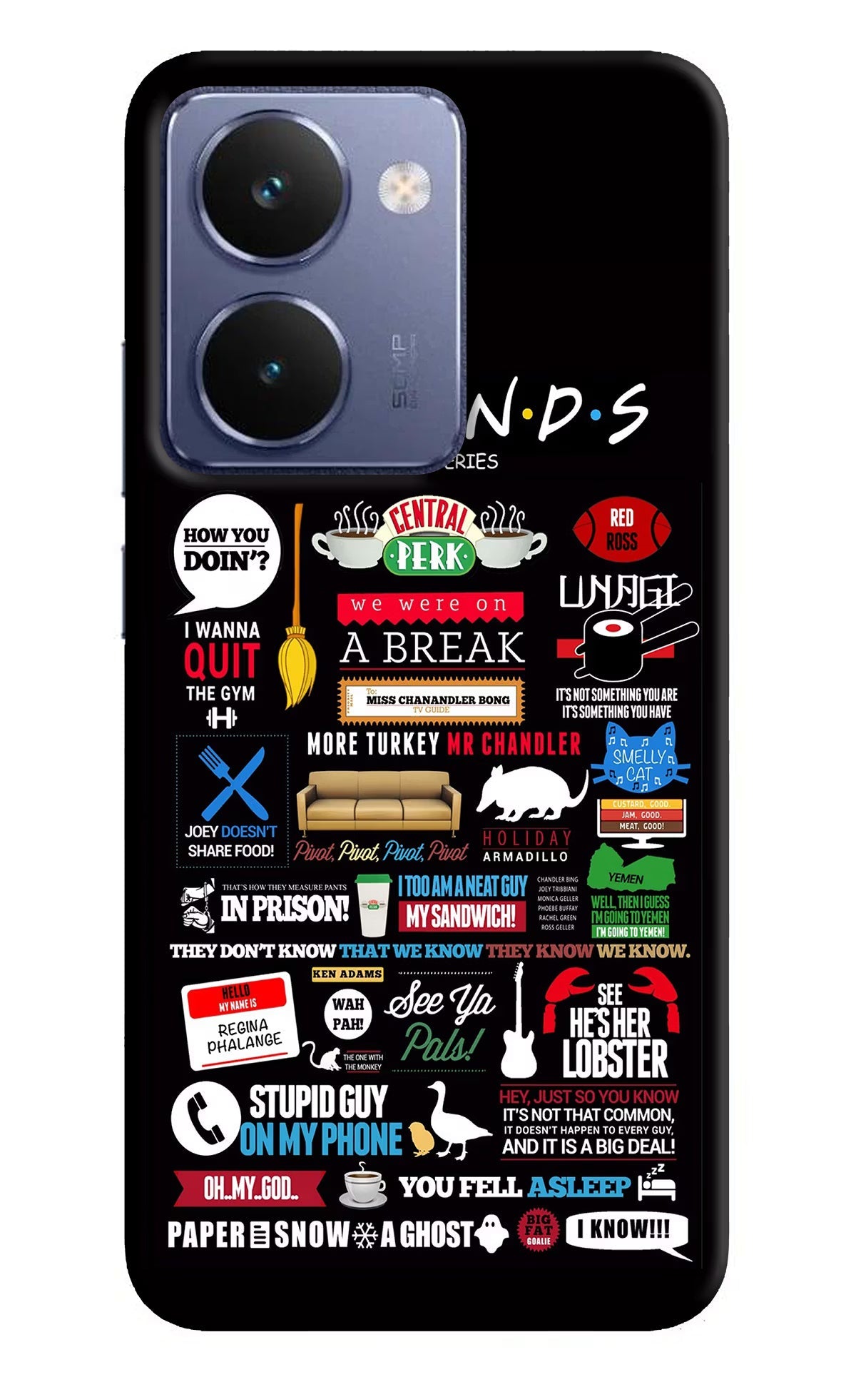 FRIENDS Realme P3 Ultra 5G Back Cover