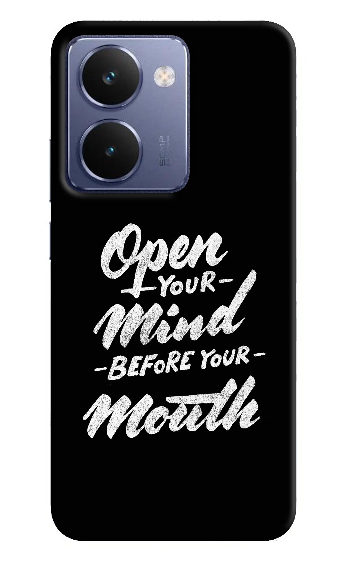 Open Your Mind Before Your Mouth Realme P3 Ultra 5G Back Cover