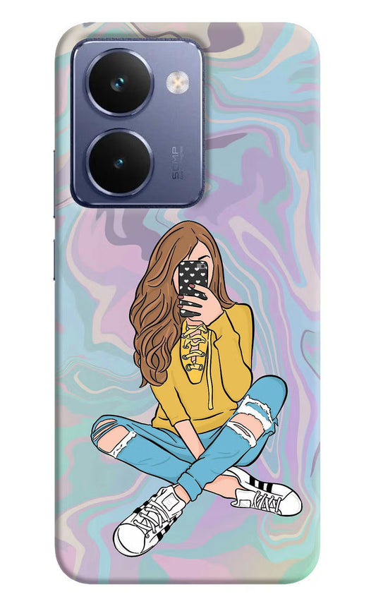 Selfie Girl Realme P3 Ultra 5G Back Cover