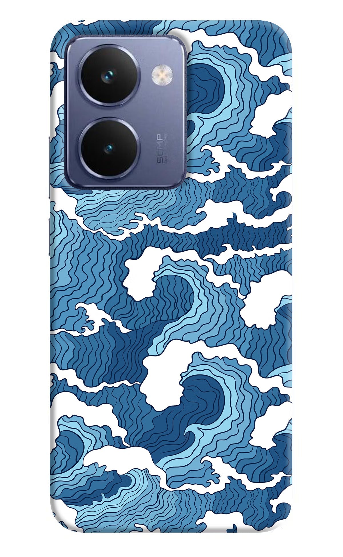 Blue Waves Realme P3 Ultra 5G Back Cover