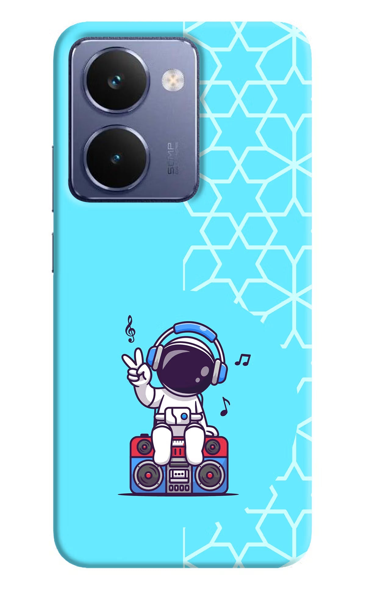Cute Astronaut Chilling Realme P3 Ultra 5G Back Cover