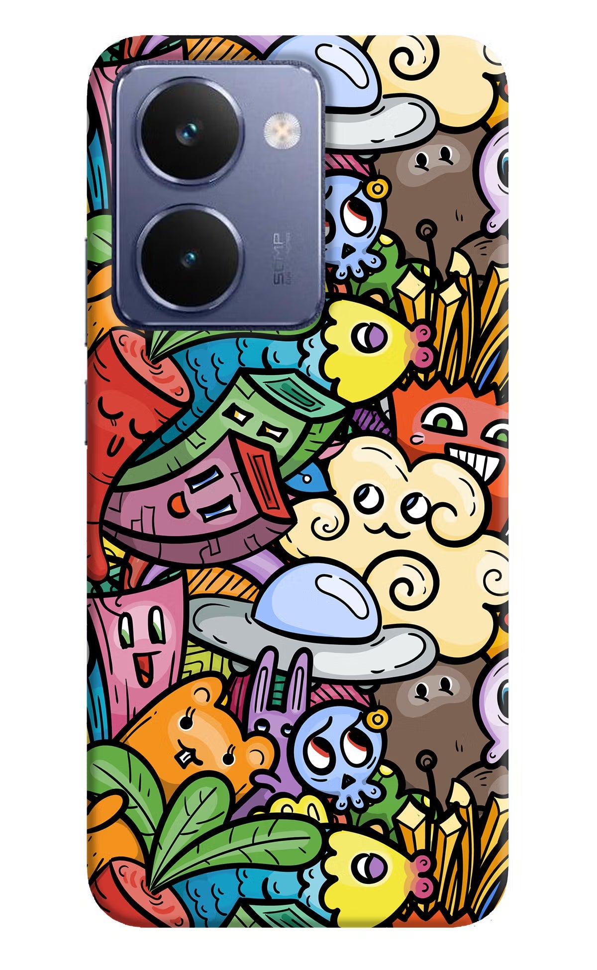 Veggie Doodle Realme P3 Ultra 5G Back Cover