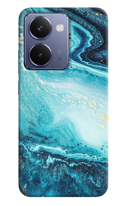 Blue Glitter Marble Realme P3 Ultra 5G Back Cover