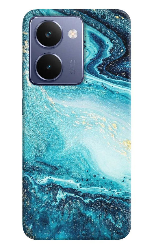 Blue Glitter Marble Realme P3 Ultra 5G Back Cover