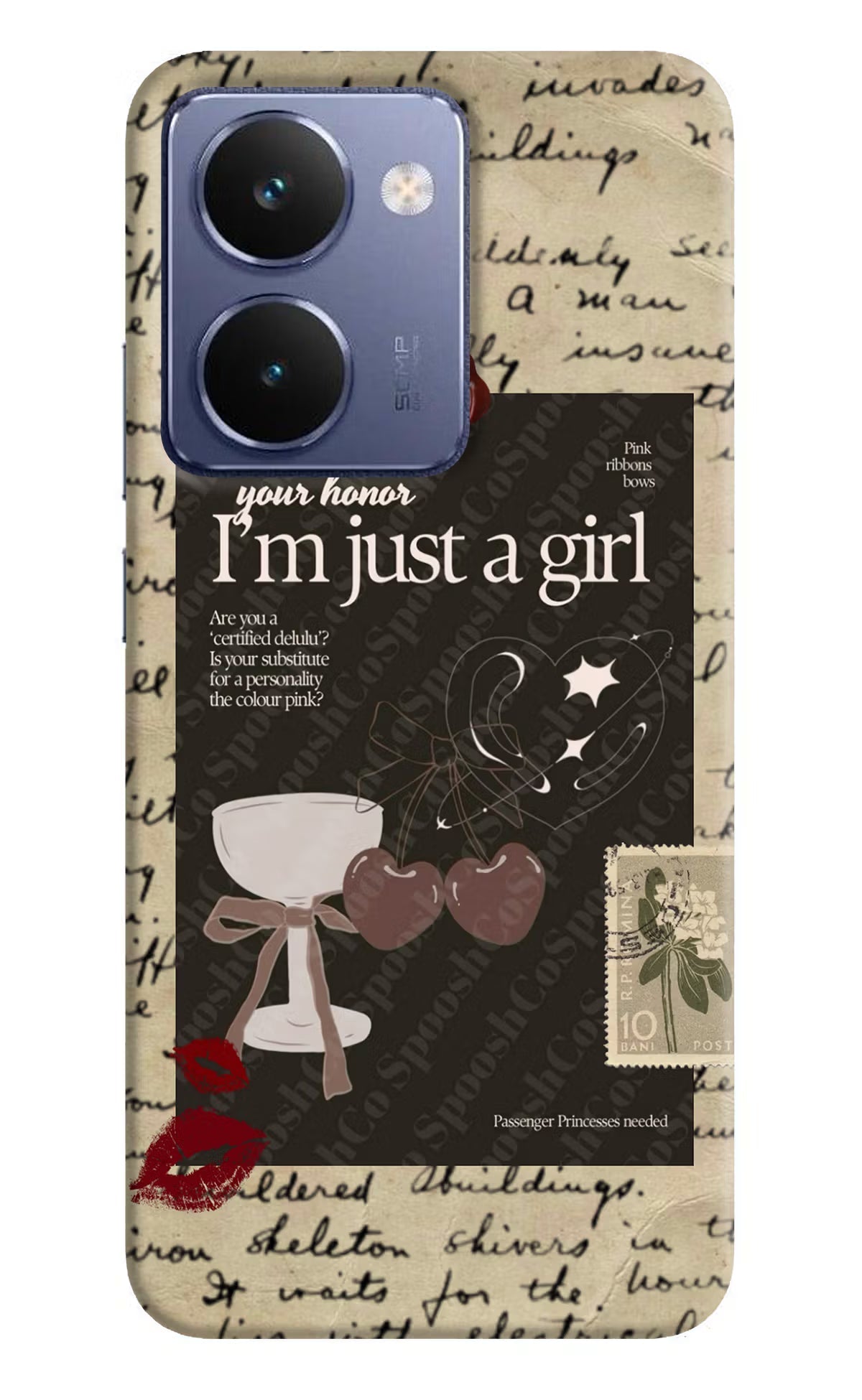 I am just a girl Realme P3 Ultra 5G Back Cover
