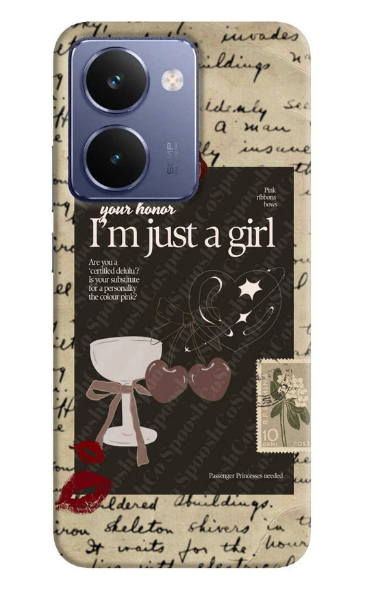 I am just a girl Realme P3 Ultra 5G Back Cover