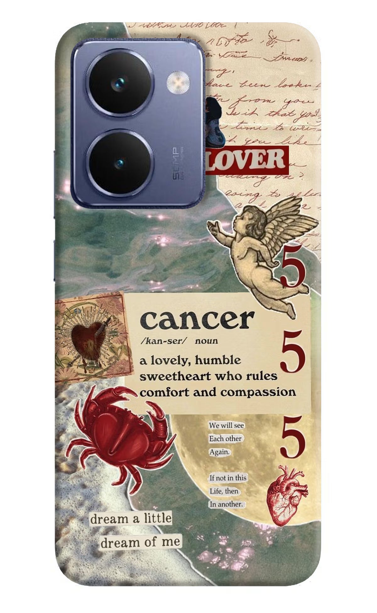 Cancer Zodiac Realme P3 Ultra 5G Back Cover