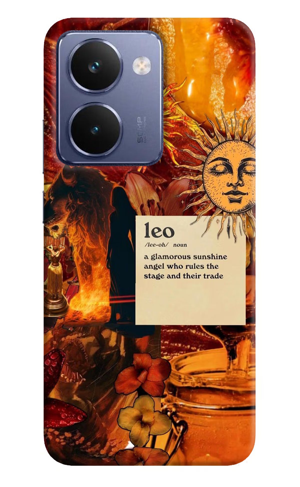 Leo Zodiac Realme P3 Ultra 5G Back Cover