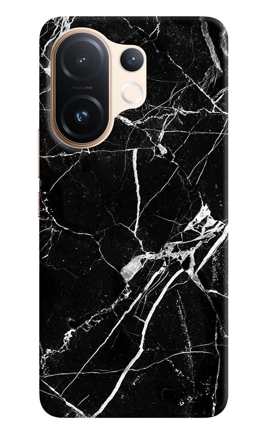 Black Marble Pattern Vivo T4 Pro 5G Back Cover