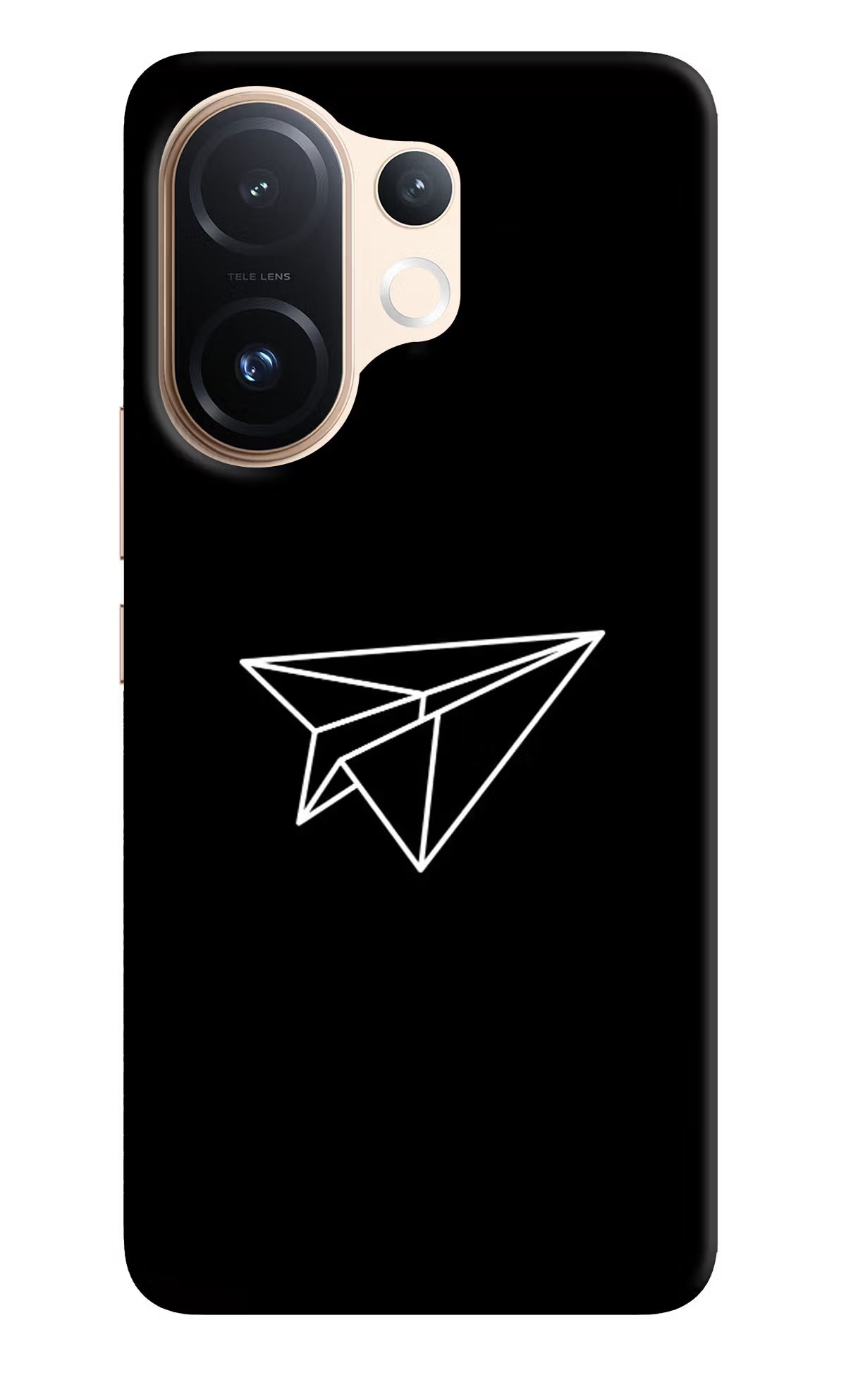 Paper Plane White Vivo T4 Pro 5G Back Cover