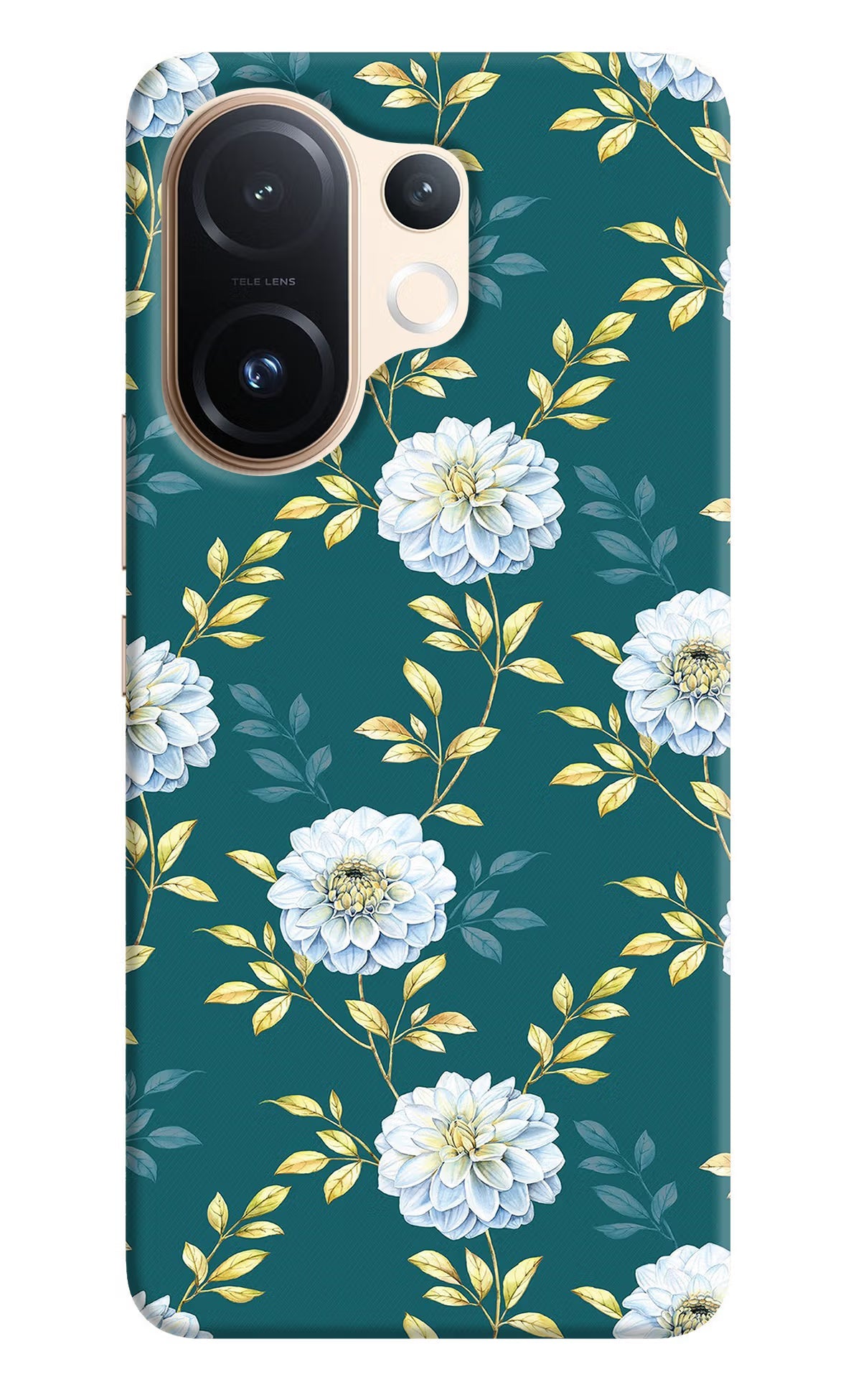 Flowers Vivo T4 Pro 5G Back Cover