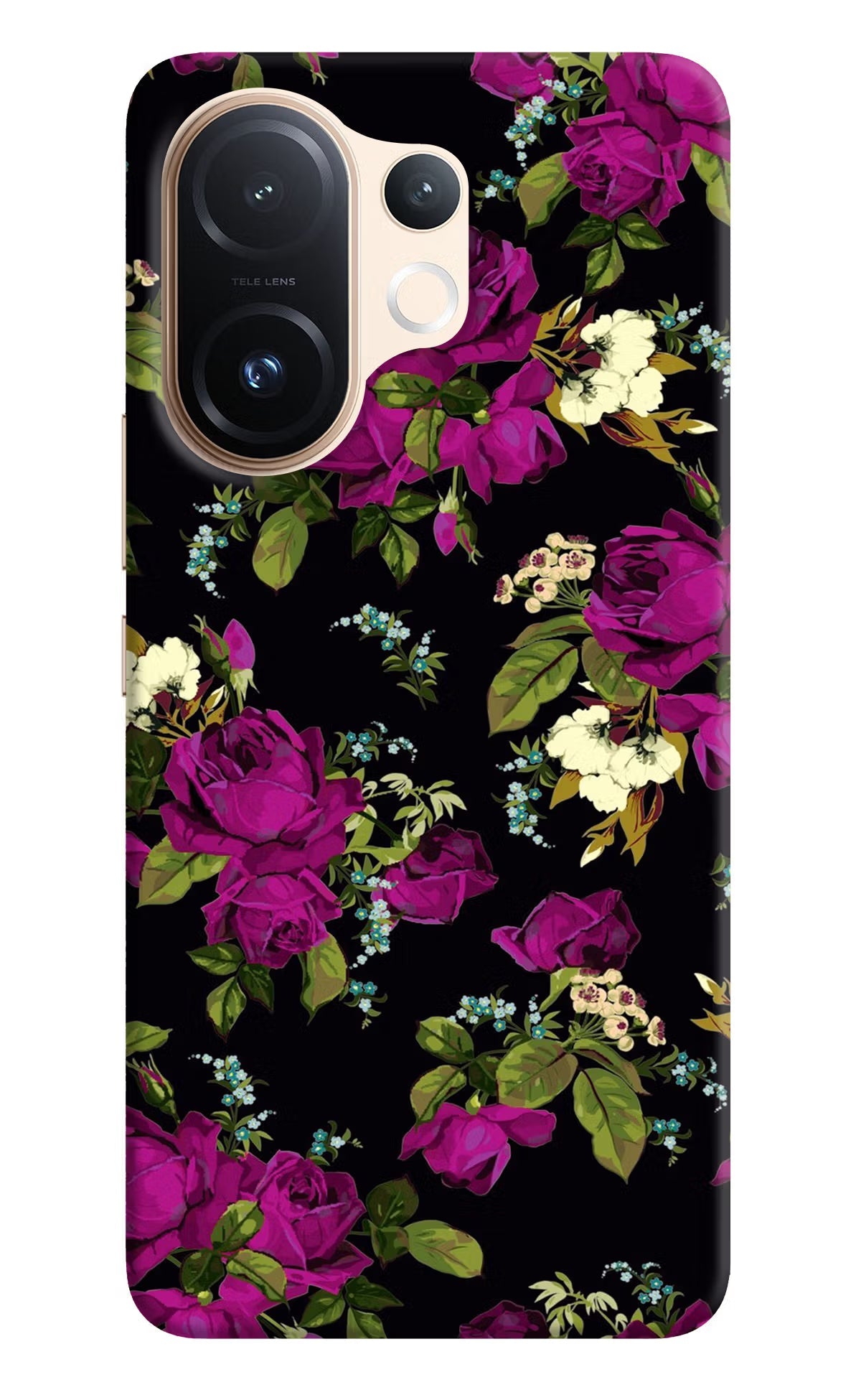 Flowers Vivo T4 Pro 5G Back Cover