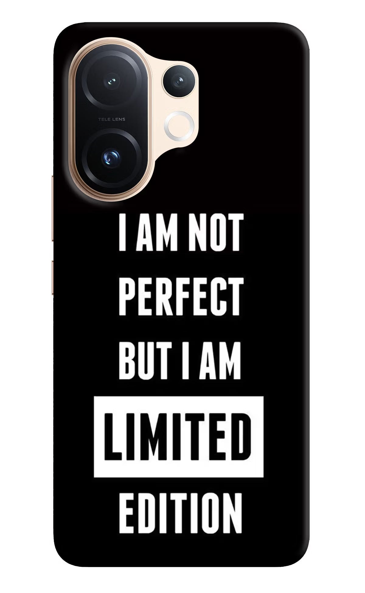 I Am Not Perfect But I Am Limited Edition Vivo T4 Pro 5G Back Cover