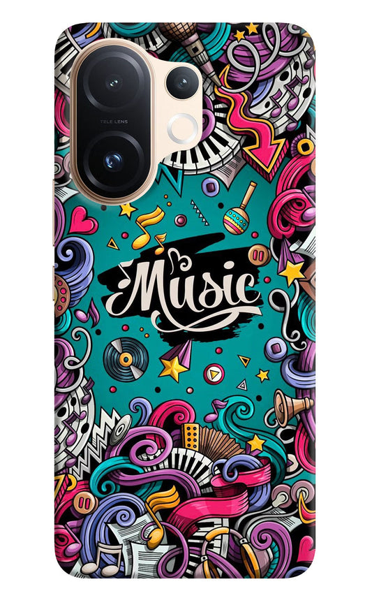 Music Graffiti Vivo T4 Pro 5G Back Cover