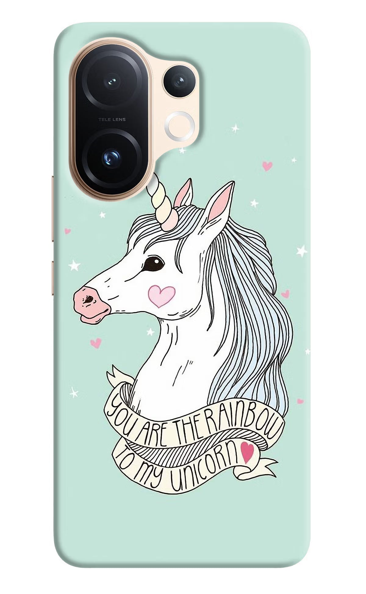 Unicorn Wallpaper Vivo T4 Pro 5G Back Cover