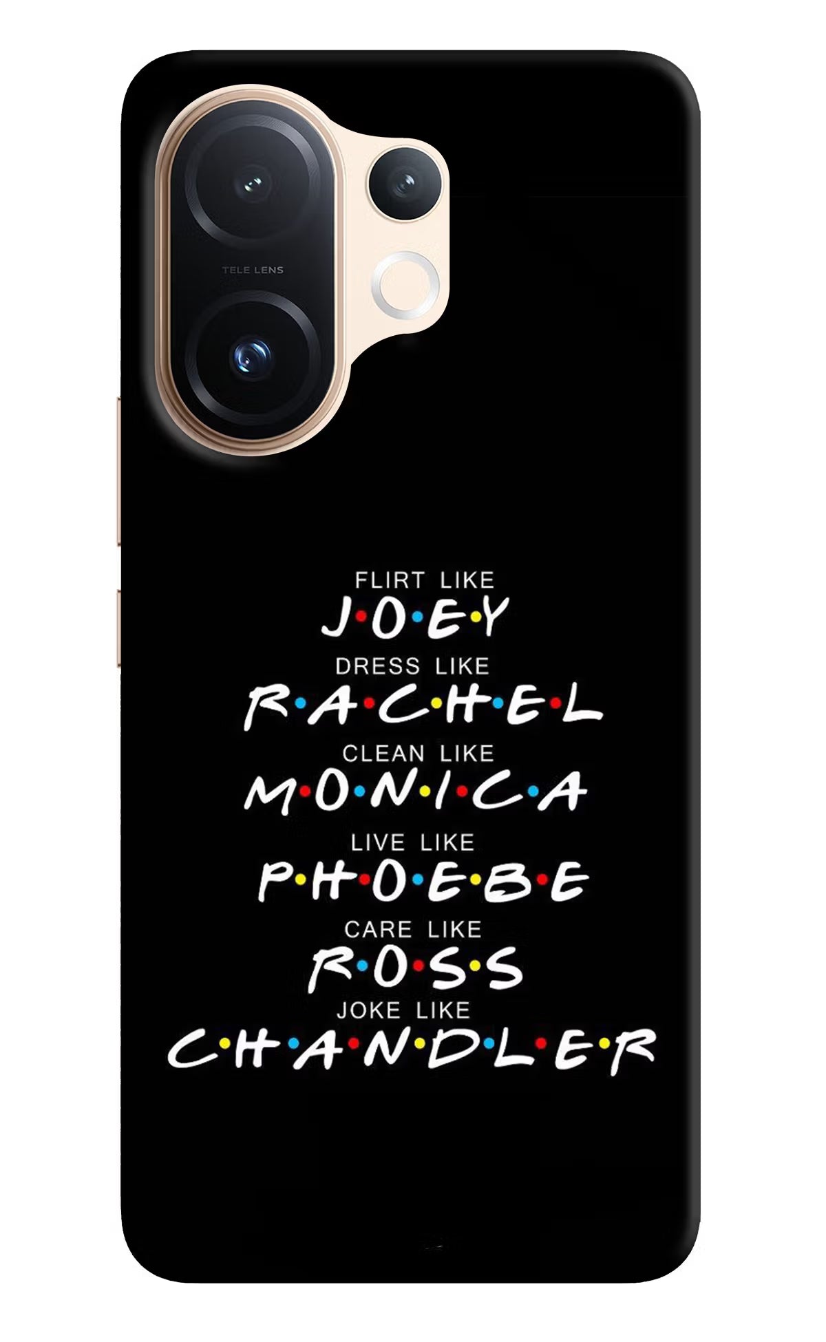 FRIENDS Character Vivo T4 Pro 5G Back Cover