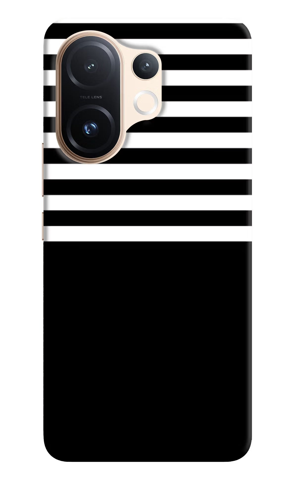 Black and White Print Vivo T4 Pro 5G Back Cover