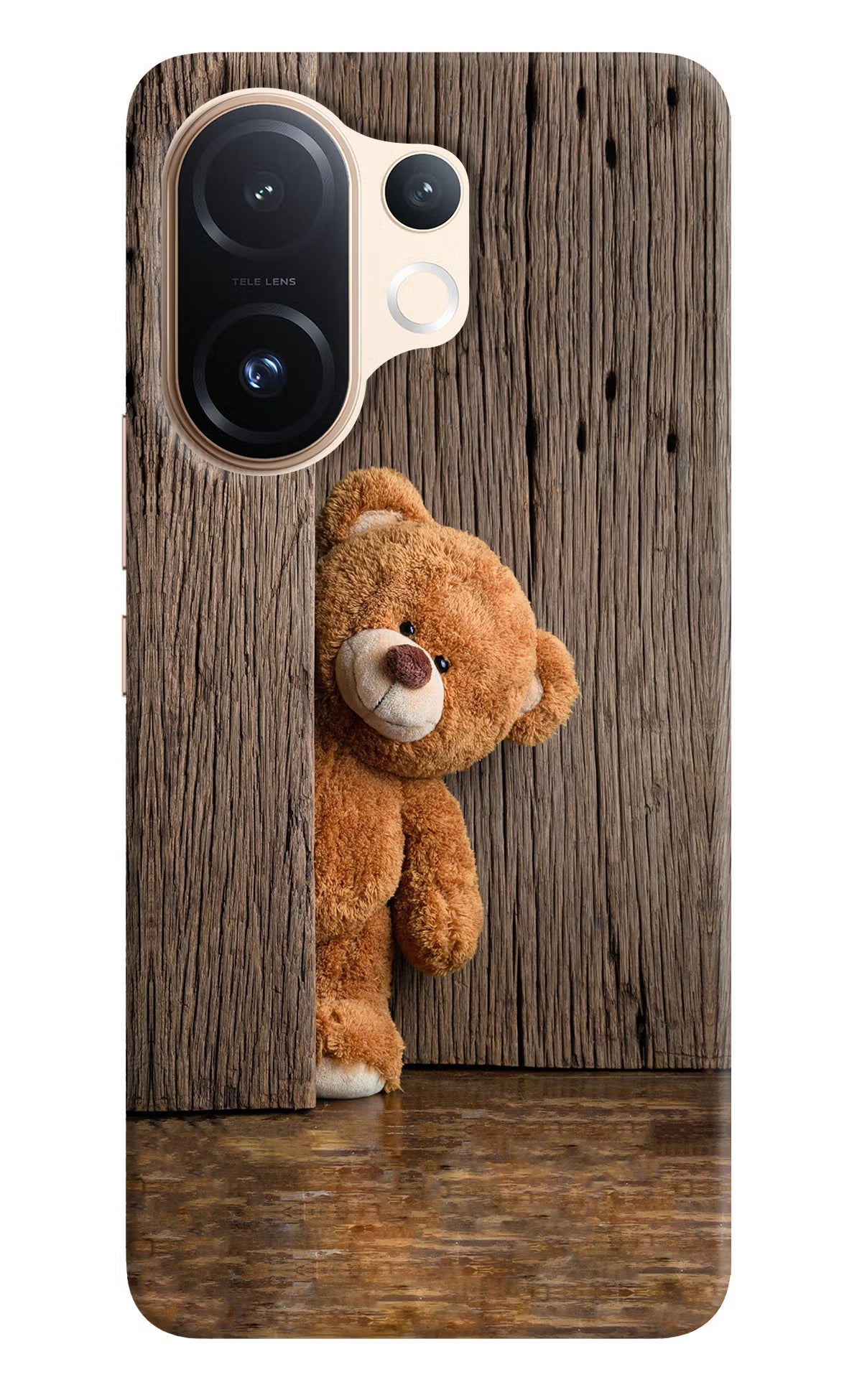 Teddy Wooden Vivo T4 Pro 5G Back Cover