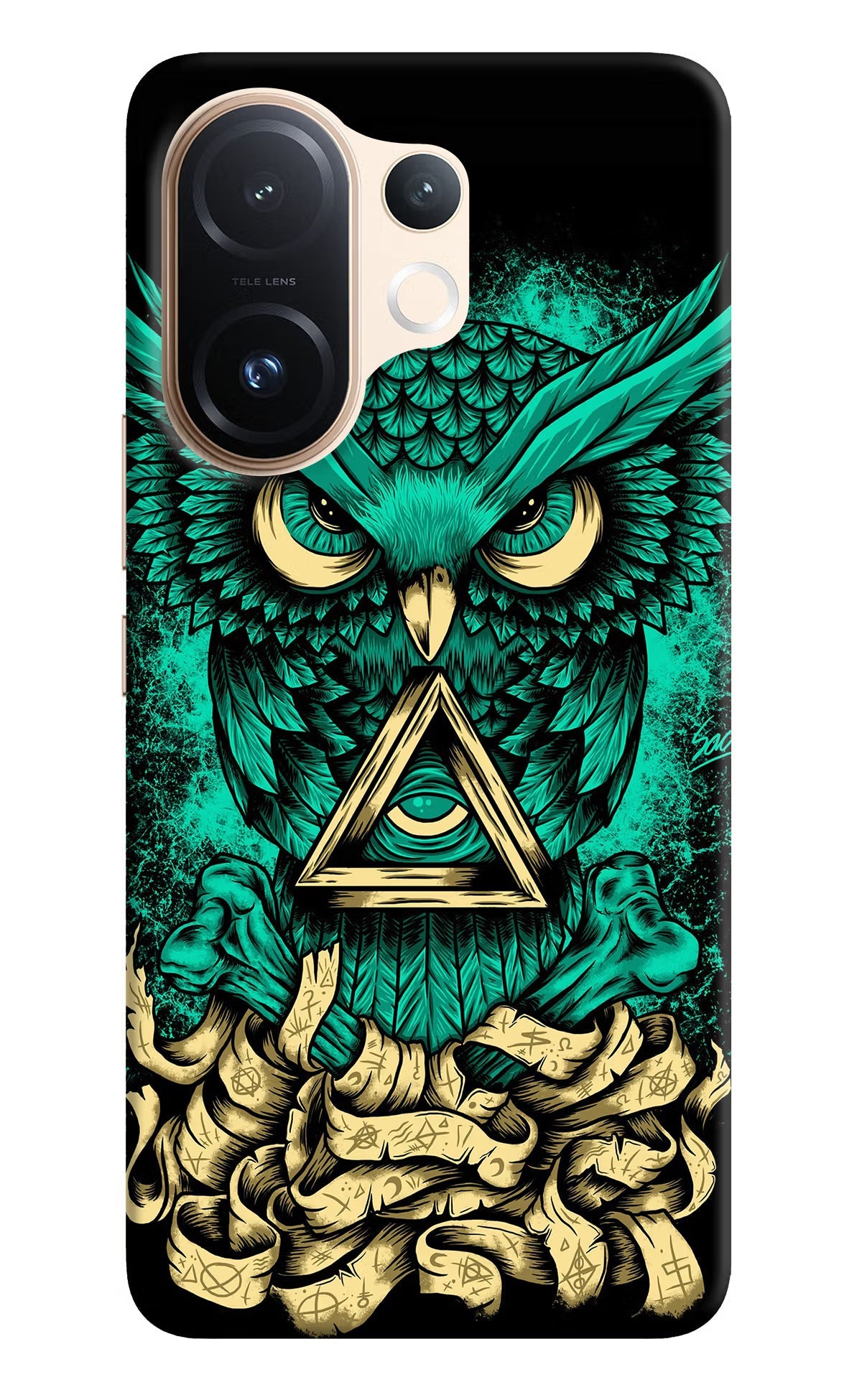 Green Owl Vivo T4 Pro 5G Back Cover