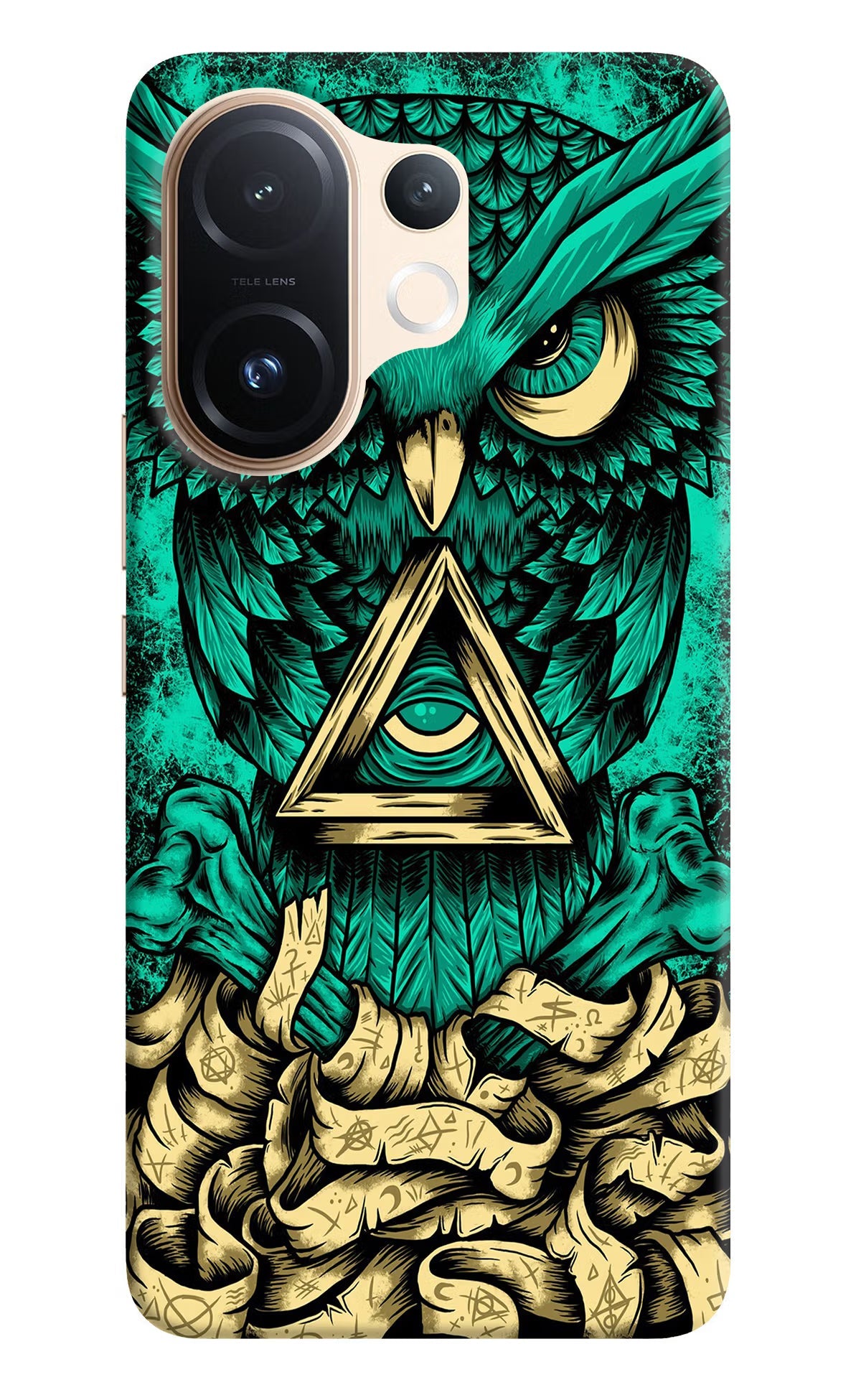 Green Owl Vivo T4 Pro 5G Back Cover