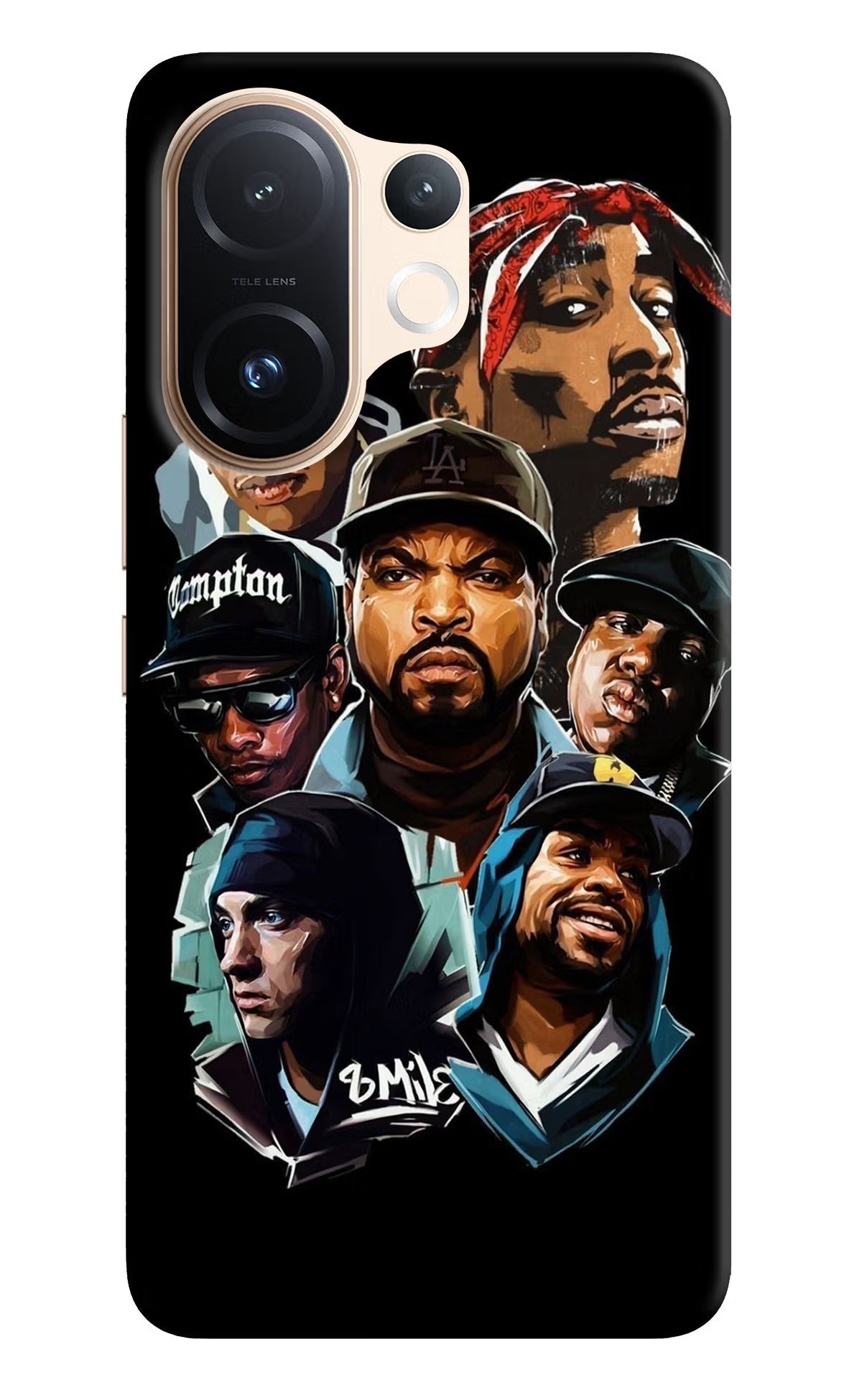 Rappers Vivo T4 Pro 5G Back Cover