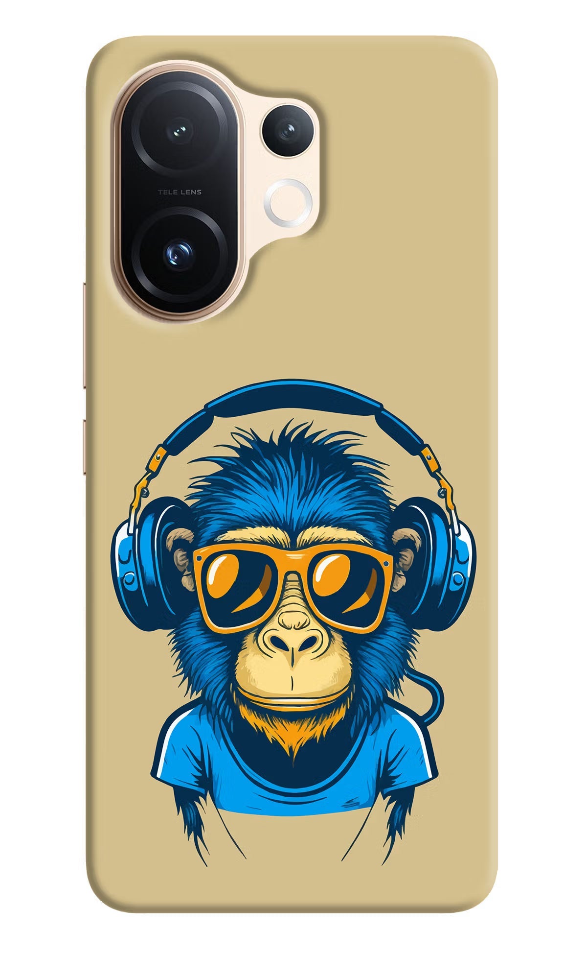 Monkey Headphone Vivo T4 Pro 5G Back Cover