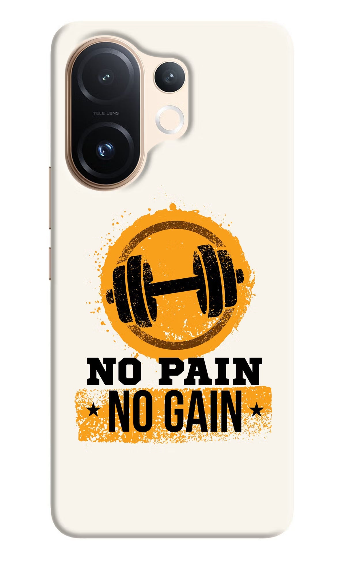 No Pain No Gain Vivo T4 Pro 5G Back Cover