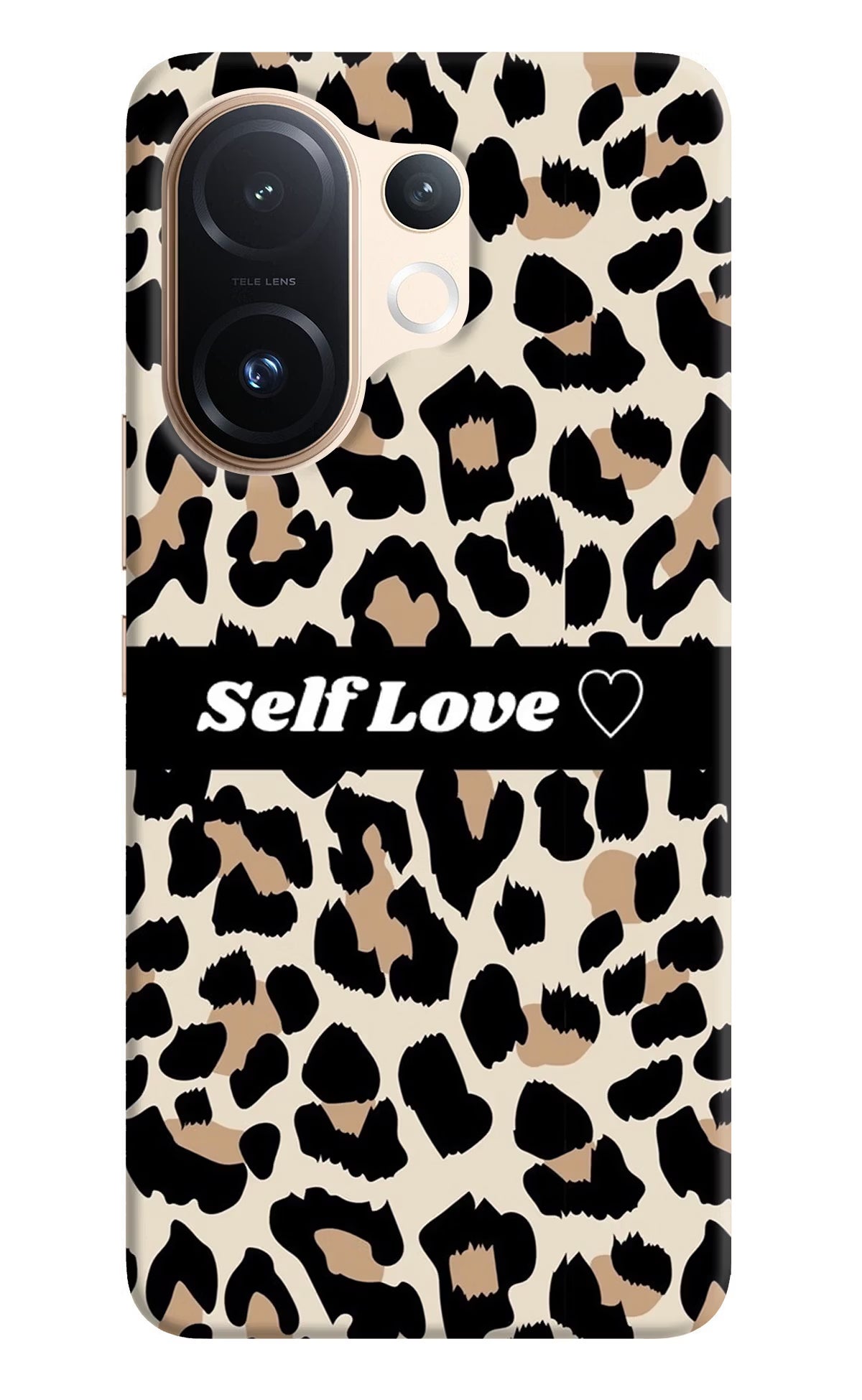 Leopard Print Self Love Vivo T4 Pro 5G Back Cover