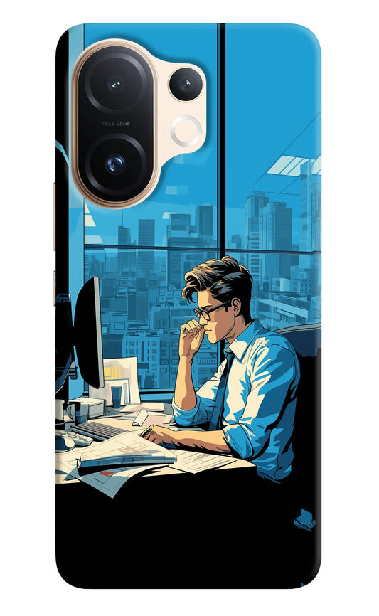 Focused Hustler (AI Generated) Vivo T4 Pro 5G Back Cover