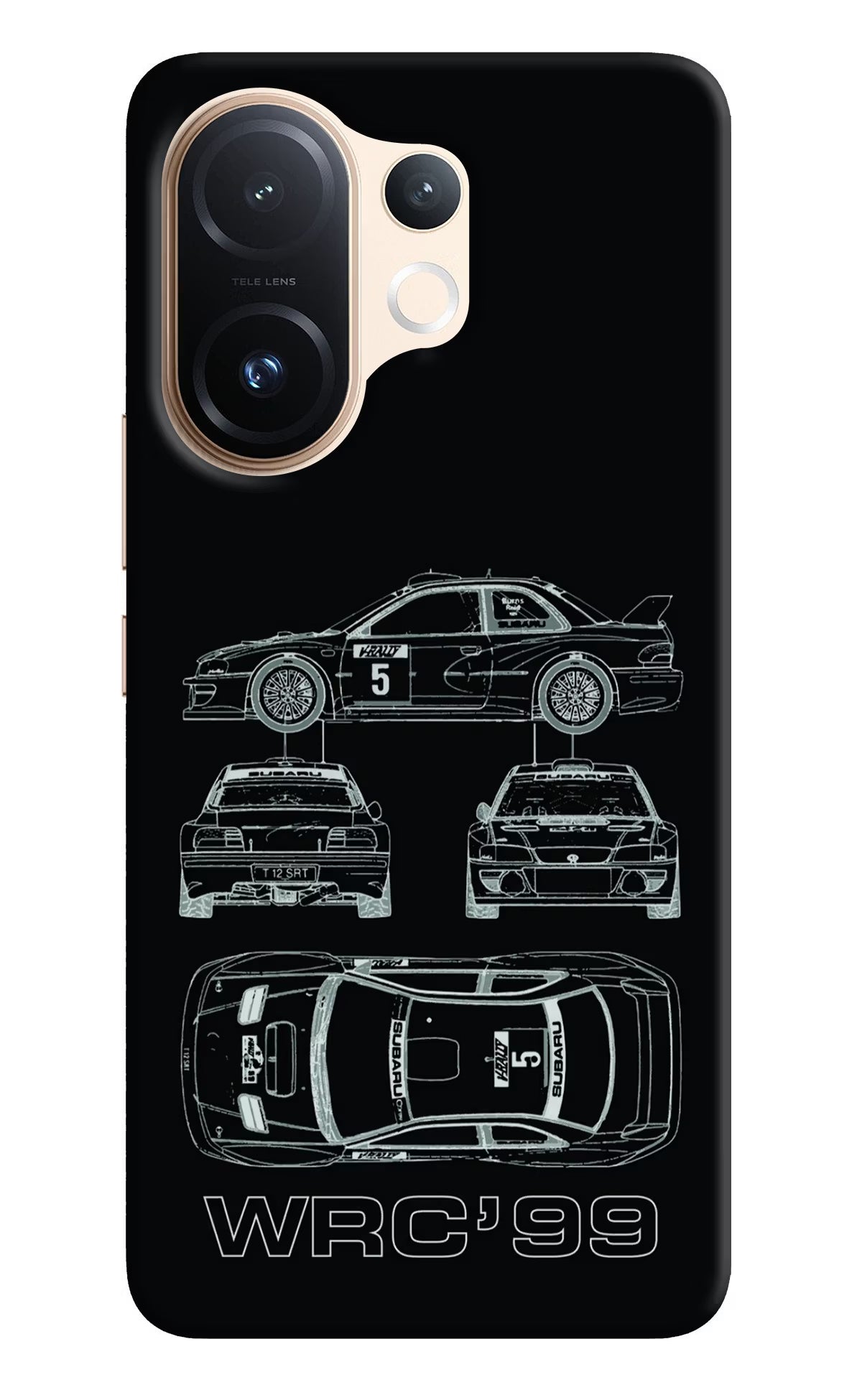 WRC'99 Vivo T4 Pro 5G Back Cover