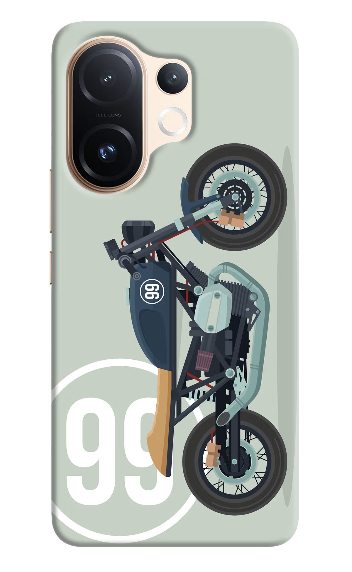 Classic Cafe Racer 99 Vivo T4 Pro 5G Back Cover