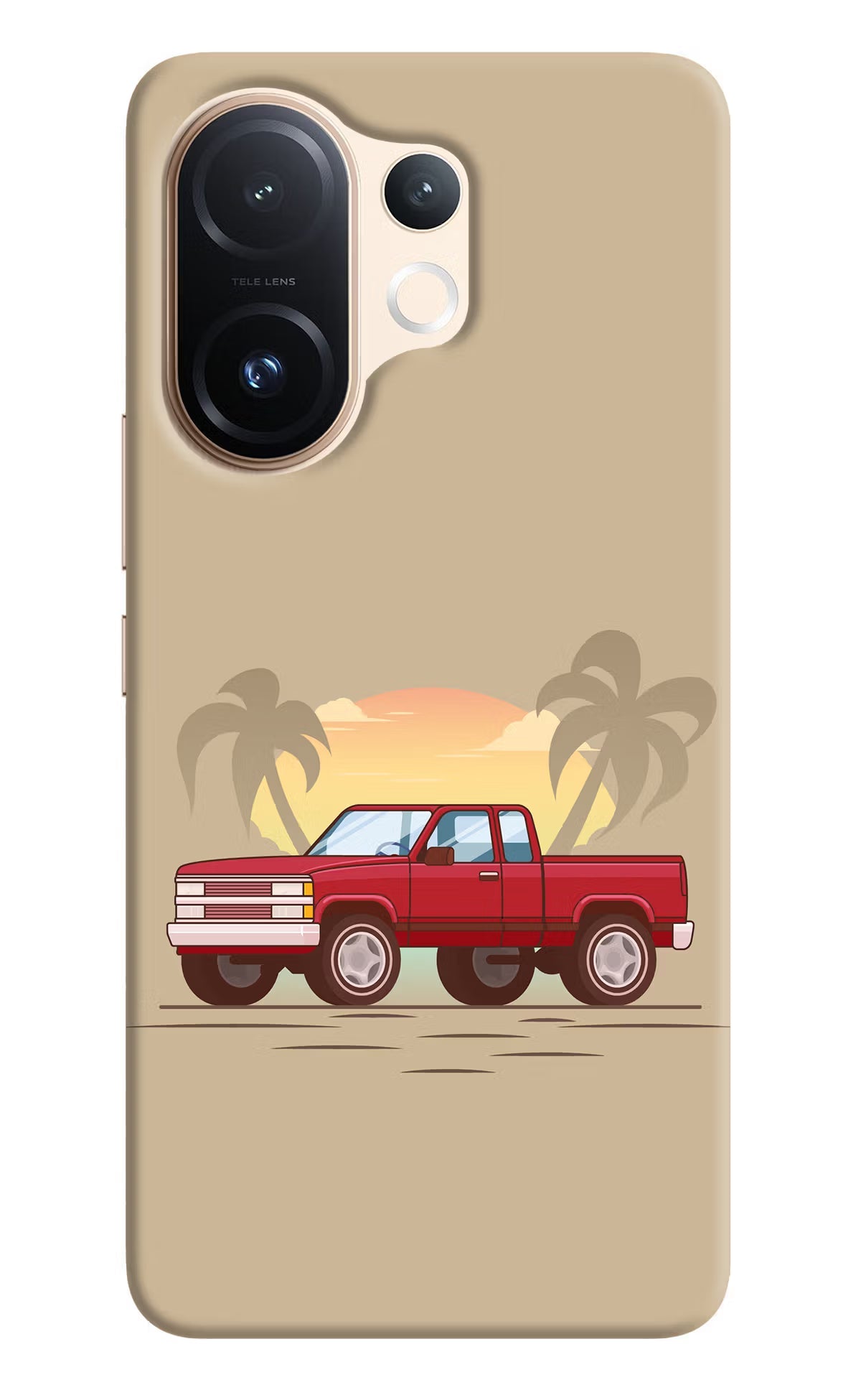 Desert Classic Drive Vivo T4 Pro 5G Back Cover