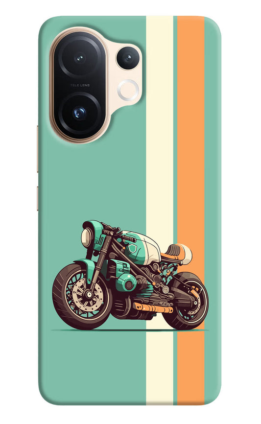 Striped Moto Drift Vivo T4 Pro 5G Back Cover