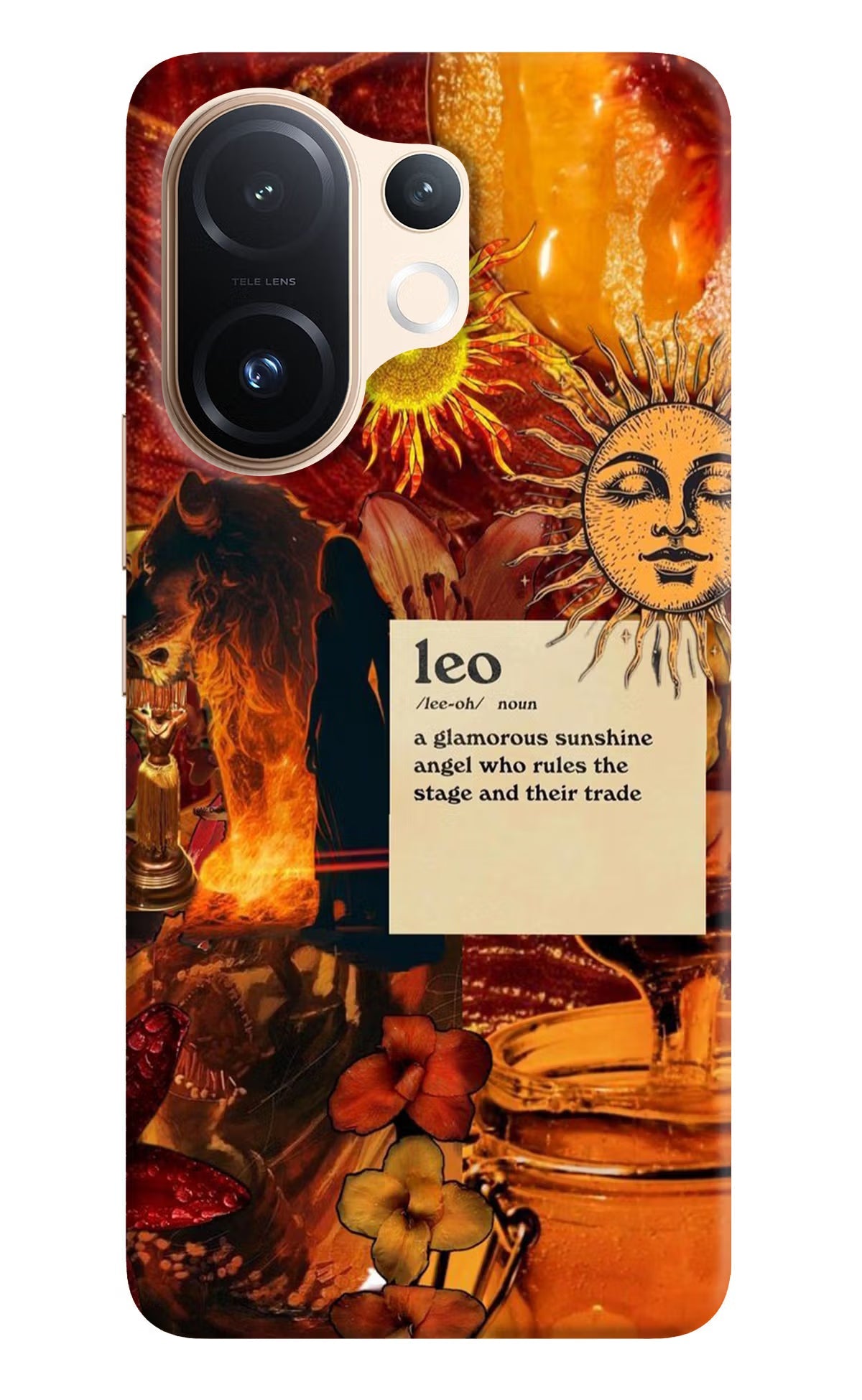 Leo Zodiac Vivo T4 Pro 5G Back Cover