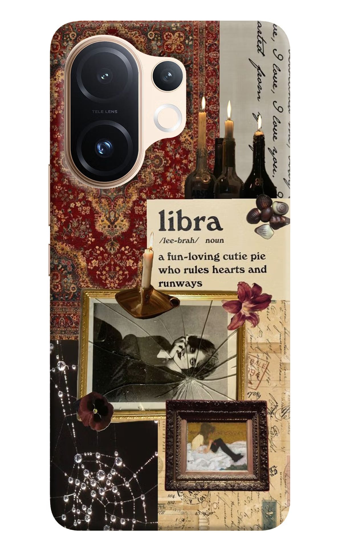 Libra Zodiac Vivo T4 Pro 5G Back Cover