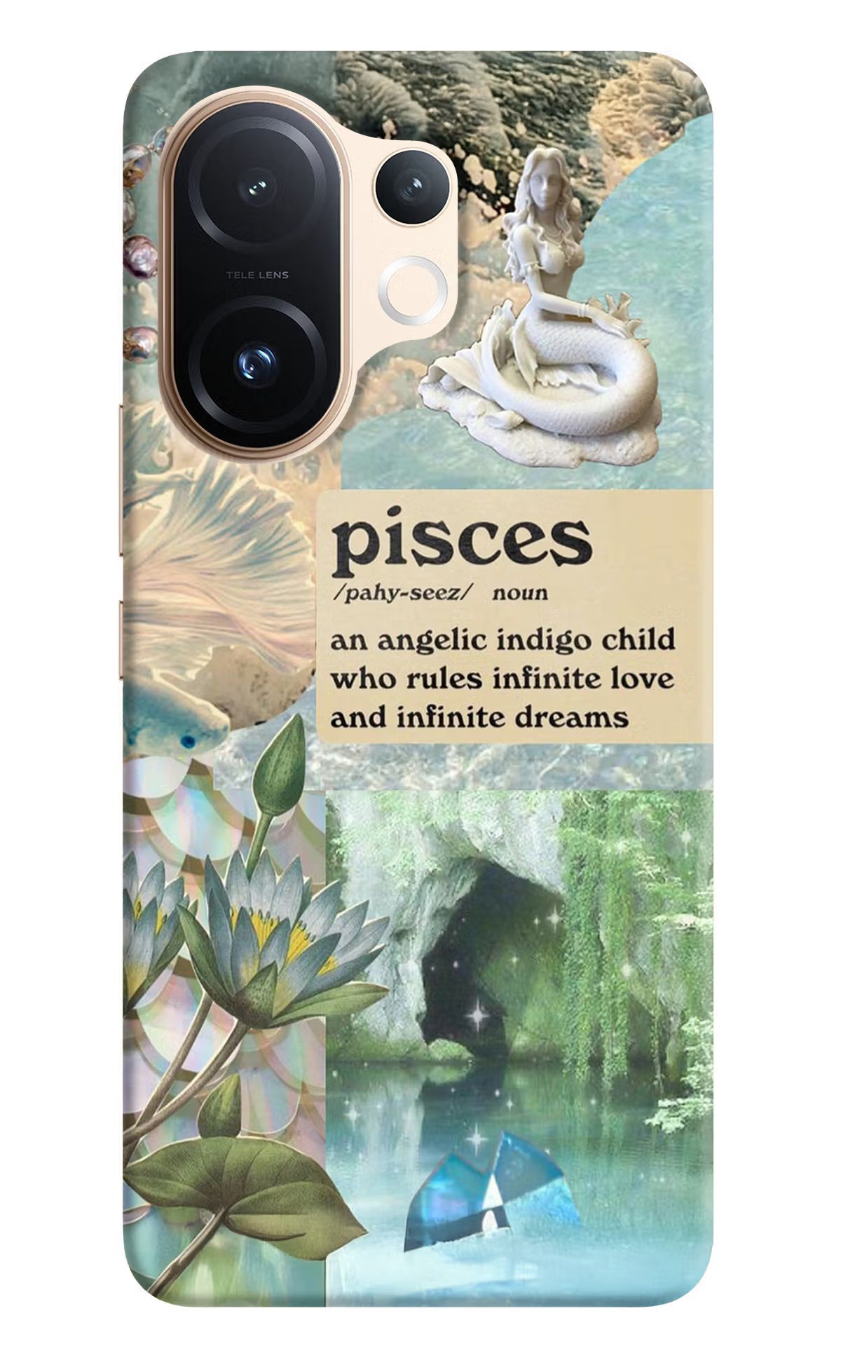 Pisces Zodiac Vivo T4 Pro 5G Back Cover