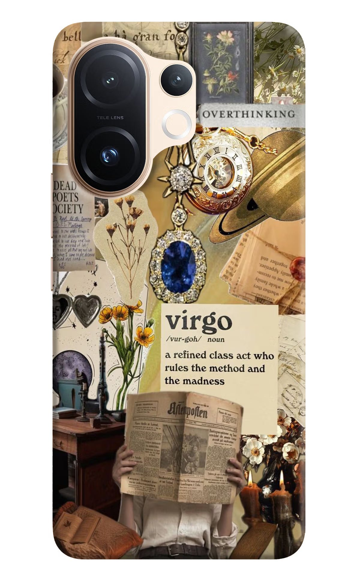 Virgo Zodiac Vivo T4 Pro 5G Back Cover