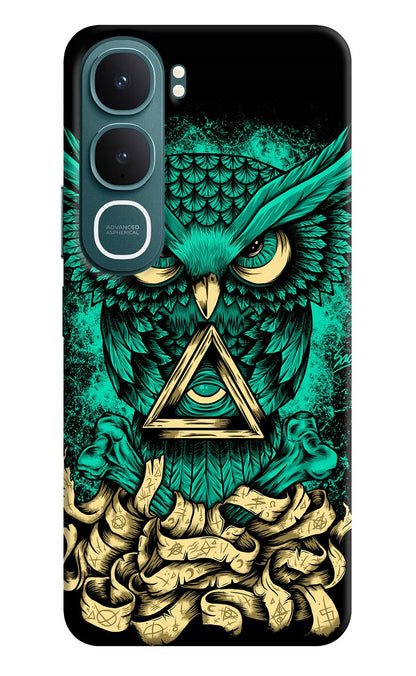 Green Owl Vivo Y31 5G Back Cover Hard Case - Hello Swanky