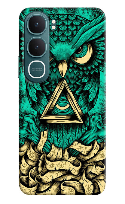 Green Owl Vivo Y31 5G Back Cover Hard Case - Hello Swanky
