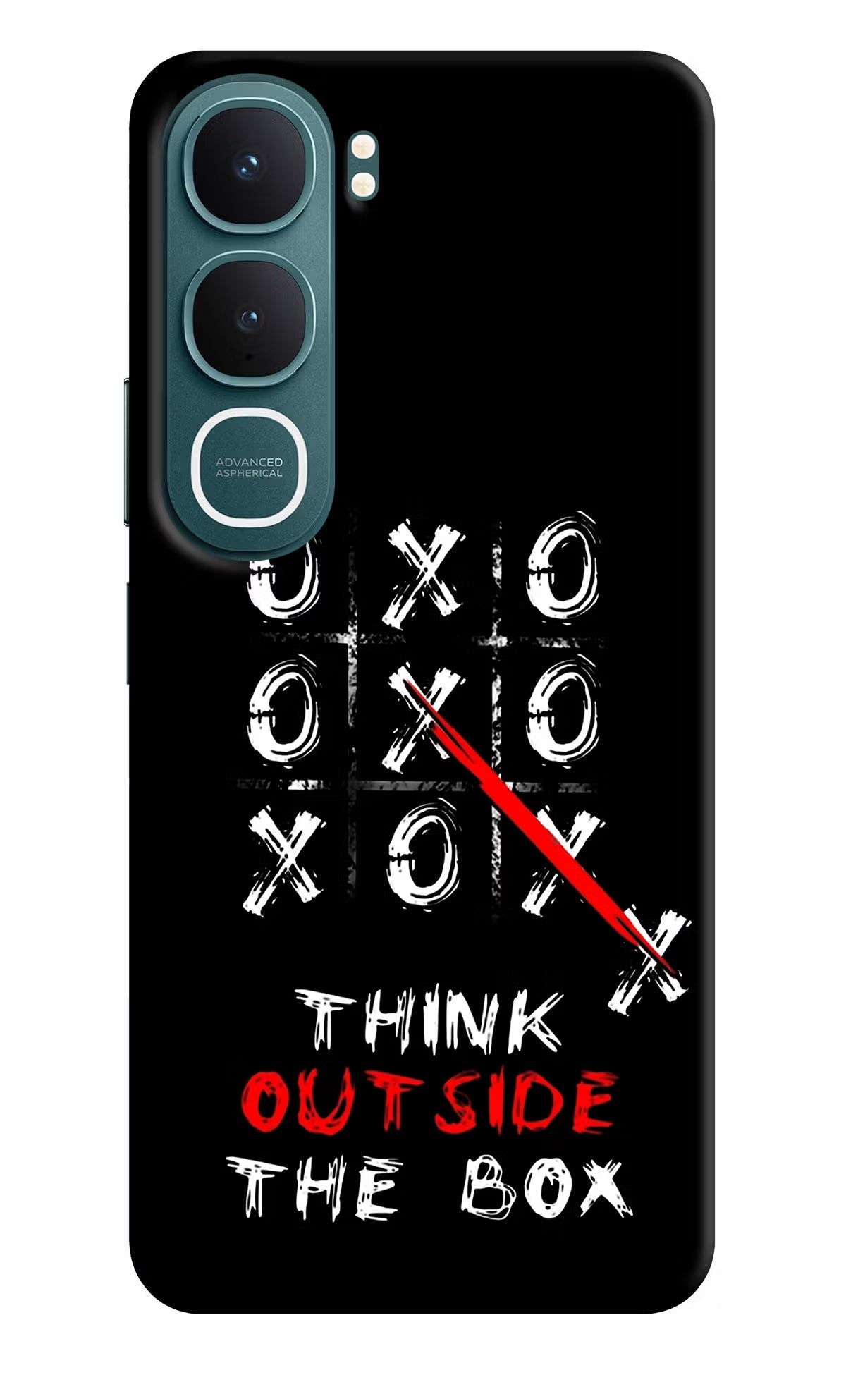 Think Out of the BOX Vivo Y31 5G Back Cover Hard Case - Hello Swanky