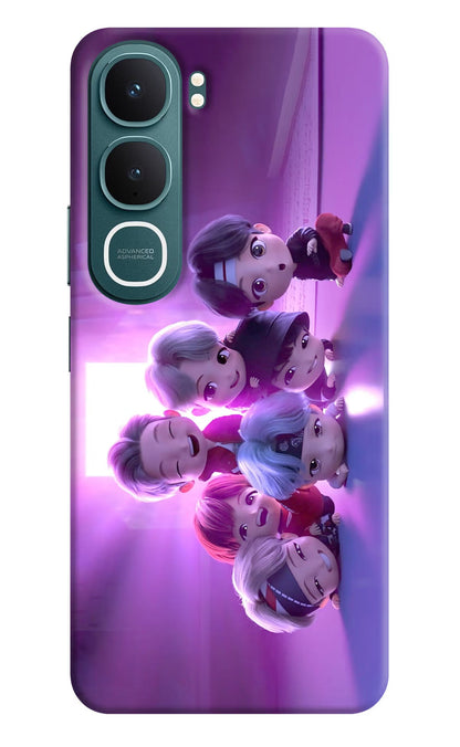 BTS Chibi Vivo Y31 5G Back Cover Hard Case - Hello Swanky