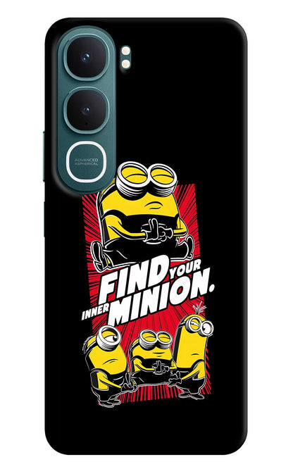 Find Your Inner Minion Vivo Y31 5G Back Cover Hard Case - Hello Swanky