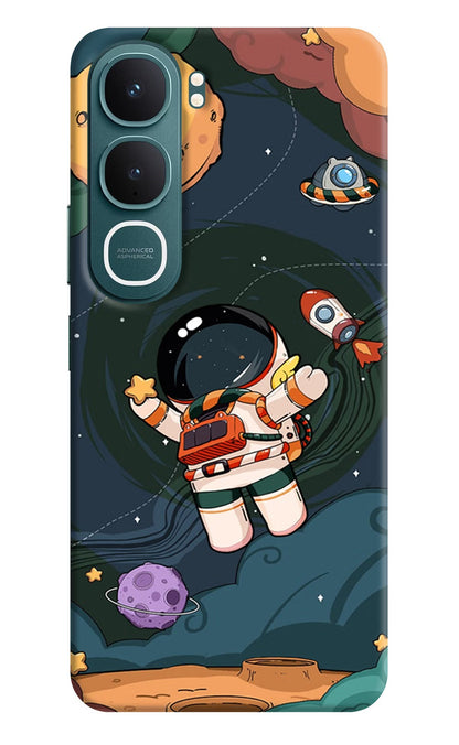 Cartoon Astronaut Vivo Y31 5G Back Cover Hard Case - Hello Swanky