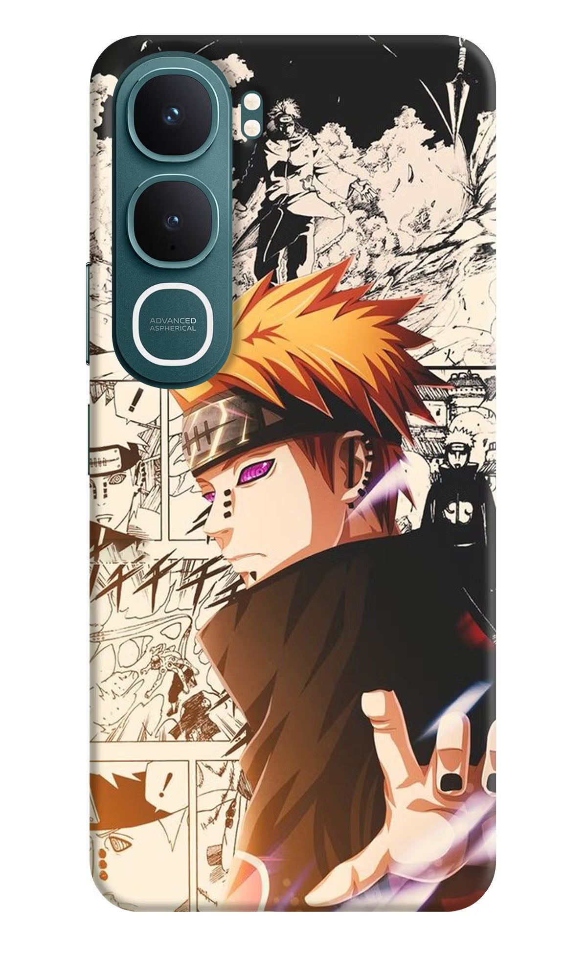 Pain Anime Vivo Y31 5G Back Cover Hard Case - Hello Swanky
