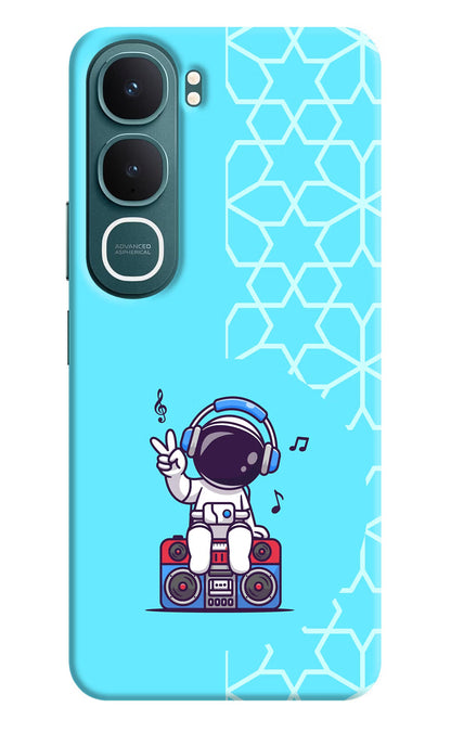 Cute Astronaut Chilling Vivo Y31 5G Back Cover Hard Case - Hello Swanky